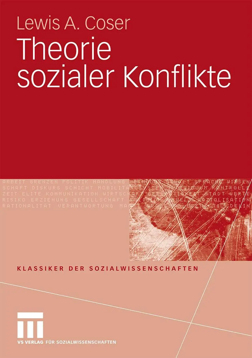 Cover: 9783531165820 | Theorie sozialer Konflikte | Lewis A. Coser | Taschenbuch | 195 S.