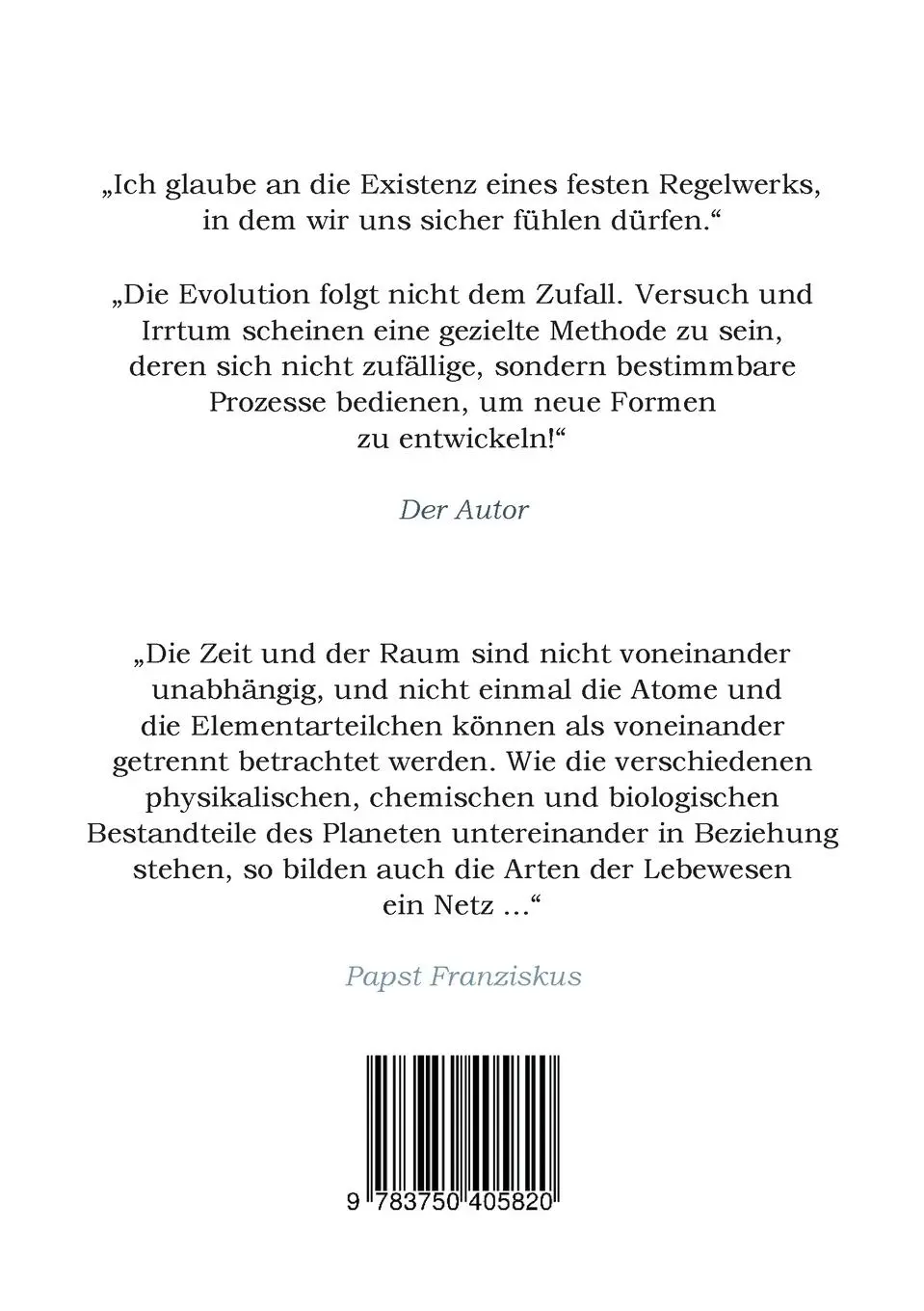 Rückseite: 9783750405820 | Der Wasserturm | Der Versuch, das Selbstverständliche zu begreifen