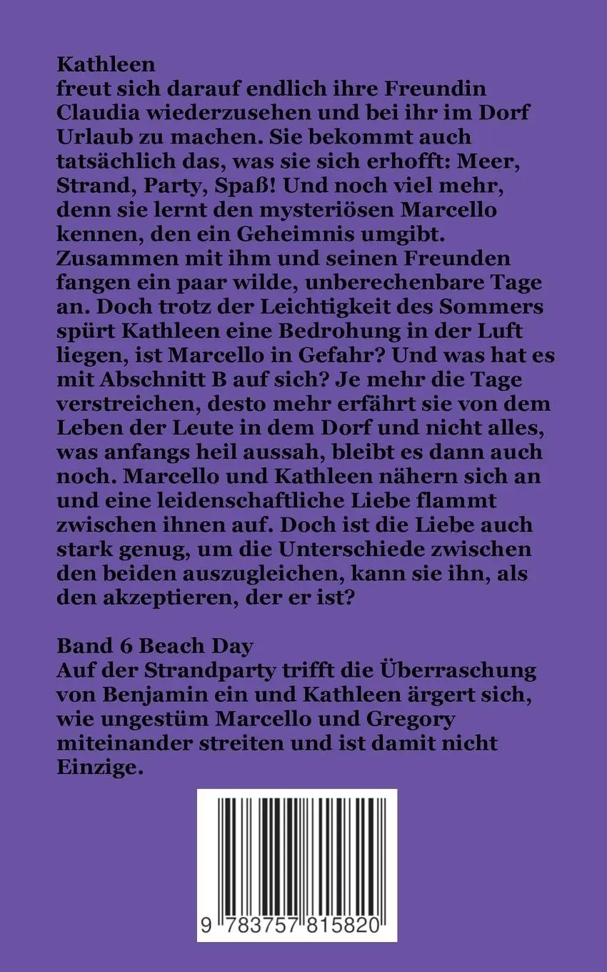 Rückseite: 9783757815820 | Schwarzer Tiger 1 Coming Home | Band 6 Beach Day | Twins | Taschenbuch