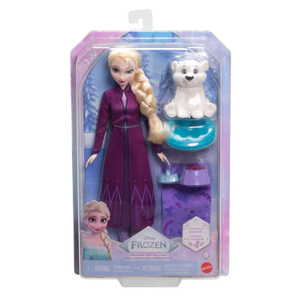 Cover: 194735295920 | Disney Die Eiskönigin Elsa &amp; Baby Bear | Blister | JFG16 | Deutsch