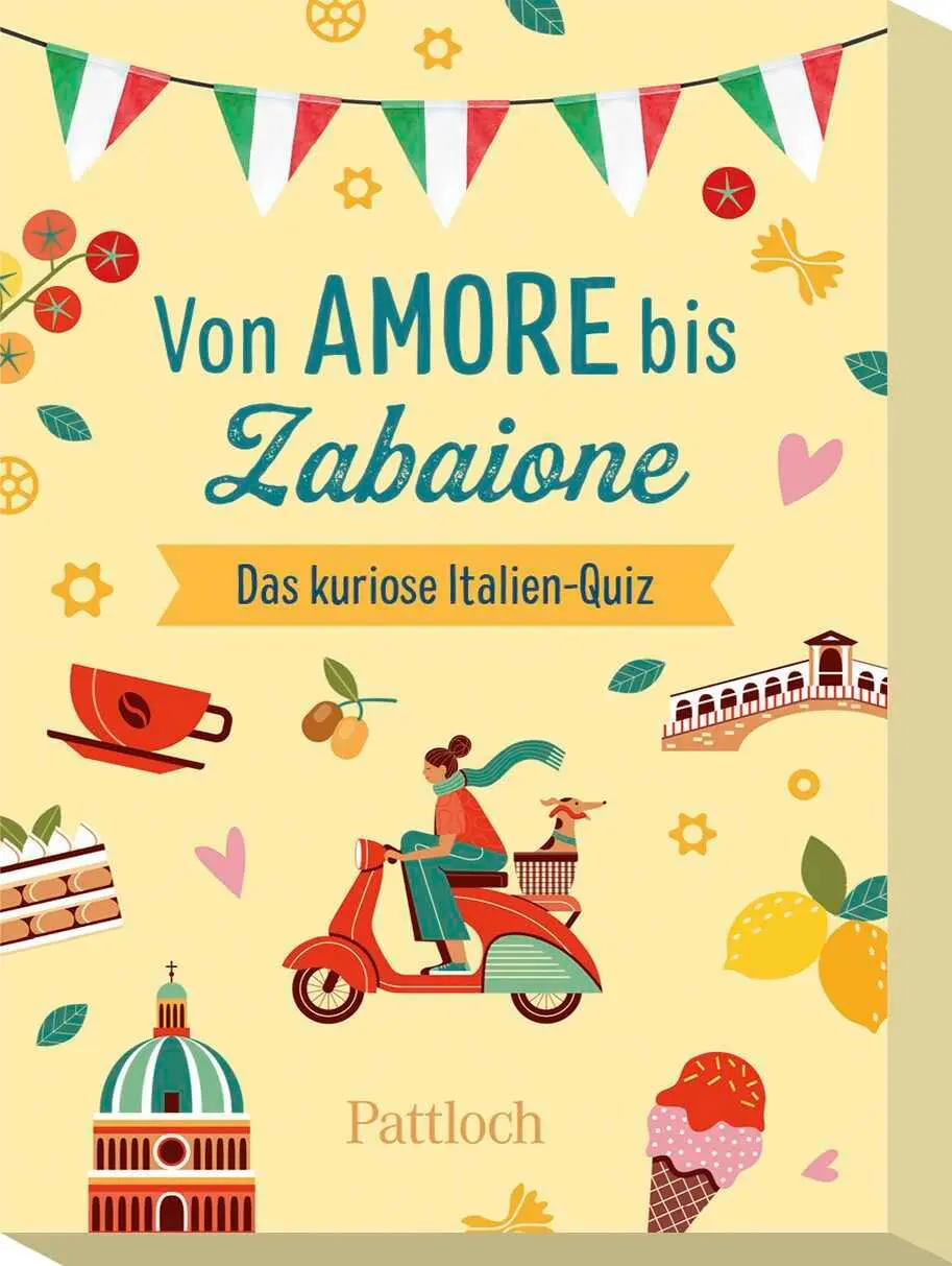 Cover: 4260308345920 | Von Amore bis Zabaione | Pattloch Verlag | Spiel | Schachtel | 51 S.