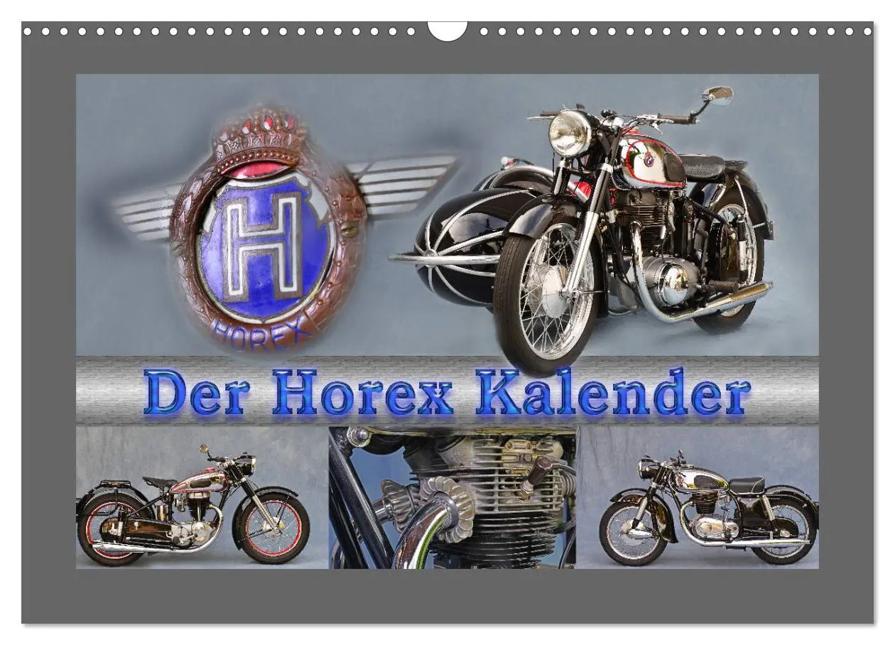Cover: 9783457765920 | Der Horex Kalender (Wandkalender 2026 DIN A3 quer), CALVENDO...