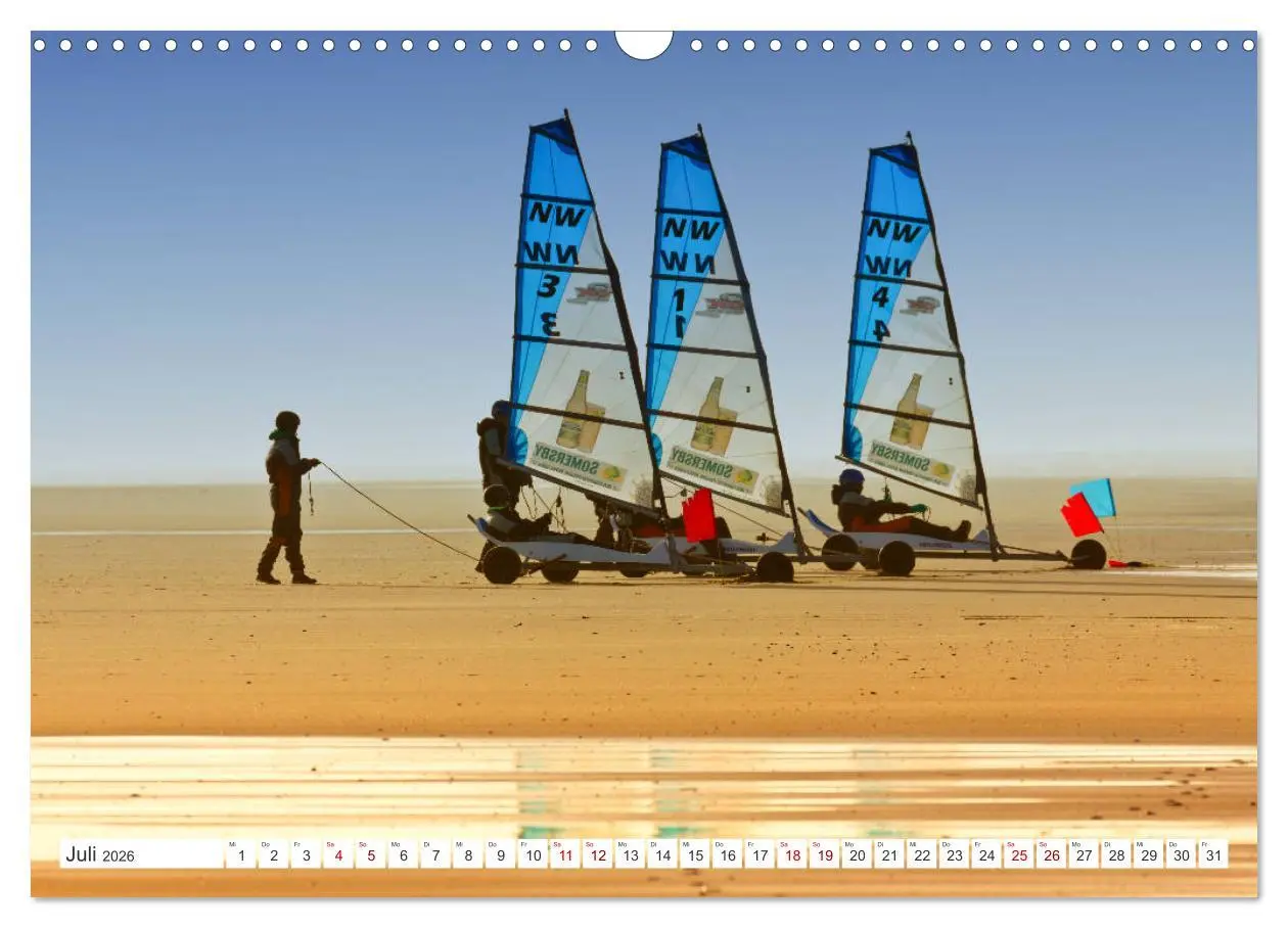 Bild: 9783457905920 | ST. PETER ORDING Strand und Meer (Wandkalender 2026 DIN A3 quer),...