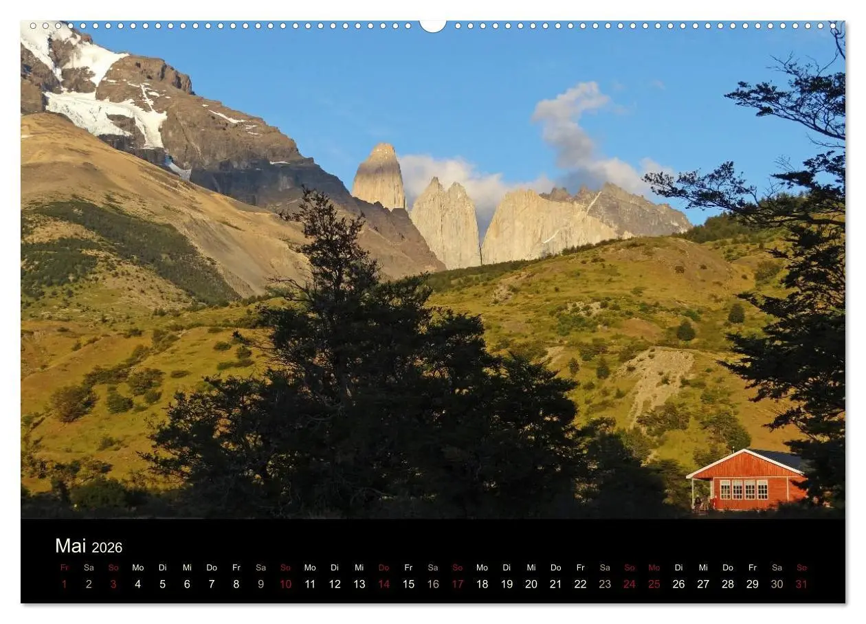 Bild: 9783516165920 | Im Nationalpark Torres del Paine (Chile) (Wandkalender 2026 DIN A2...