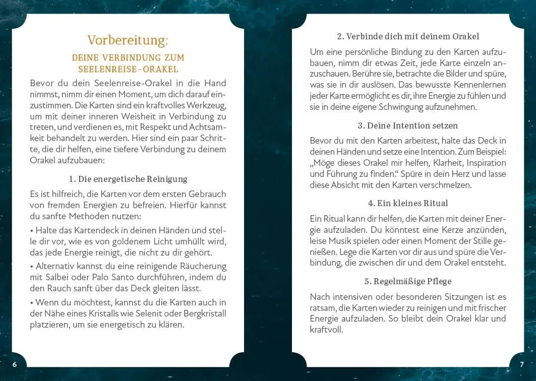 Bild: 9783745925920 | Orakel-Kartenset: Seelenreise Orakel Stelle dich den Aufgaben...
