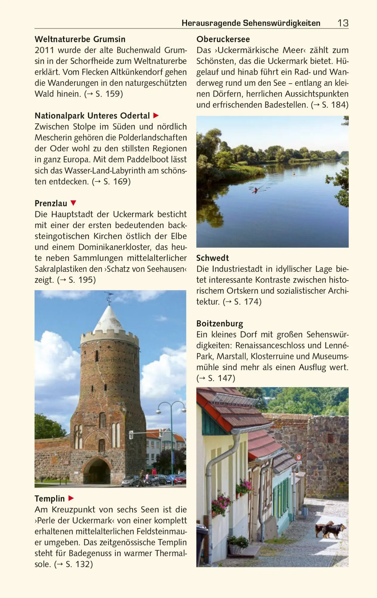 Bild: 9783897945920 | TRESCHER Reiseführer Barnim und Uckermark | Jaath Kristine | Buch