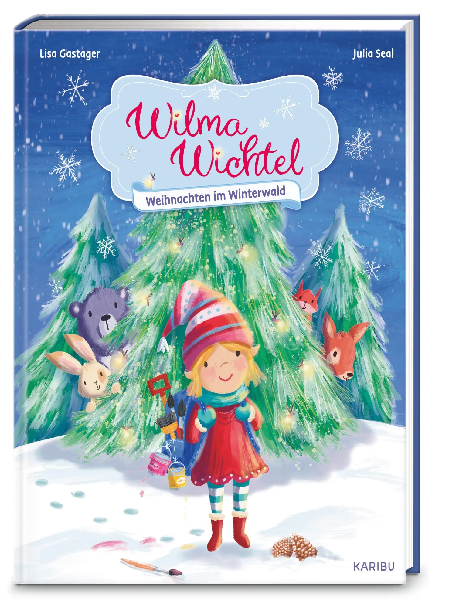 Cover: 9783961295920 | Wilma Wichtel - Weihnachten im Winterwald | Lisa Gastager | Buch