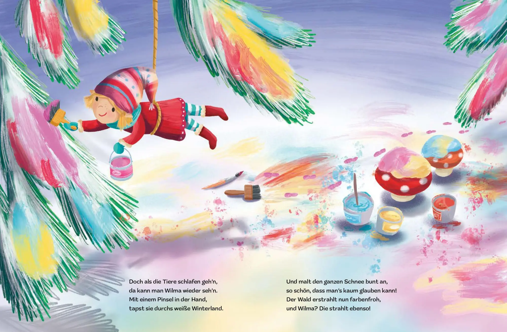 Bild: 9783961295920 | Wilma Wichtel - Weihnachten im Winterwald | Lisa Gastager | Buch