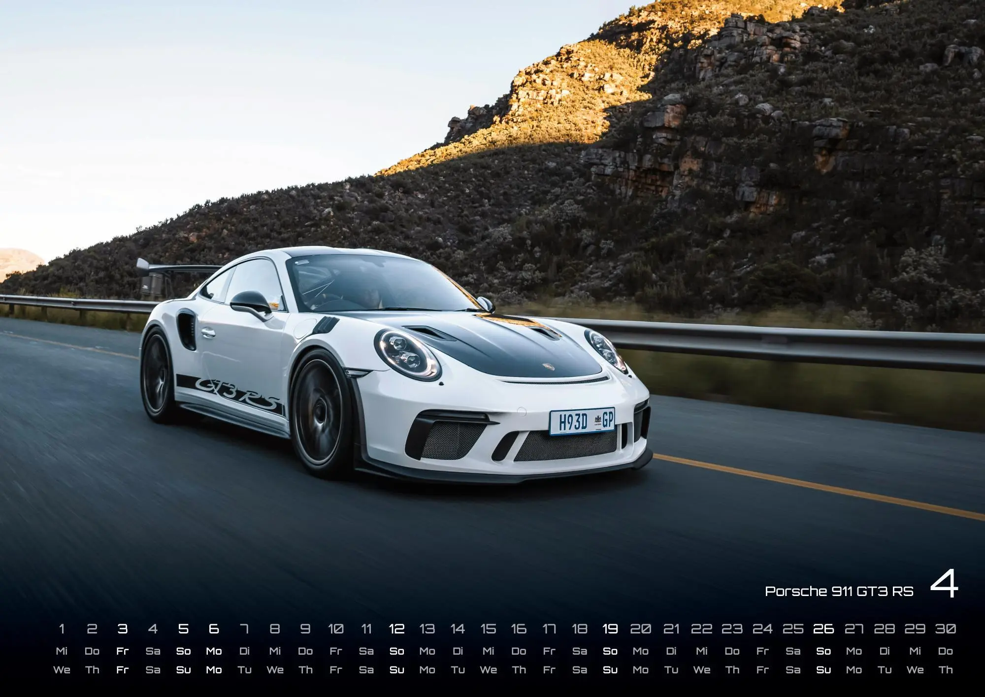 Bild: 9783986735920 | Sportwagen - PS-Boliden - 2026 - Kalender DIN A3 | GP-Fever. de | 2026