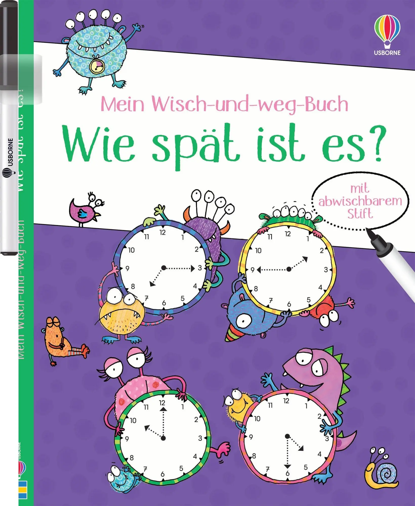 Cover: 9781035706020 | Mein Wisch-und-weg-Buch: Wie spät ist es? | Jessica Greenwell | Buch