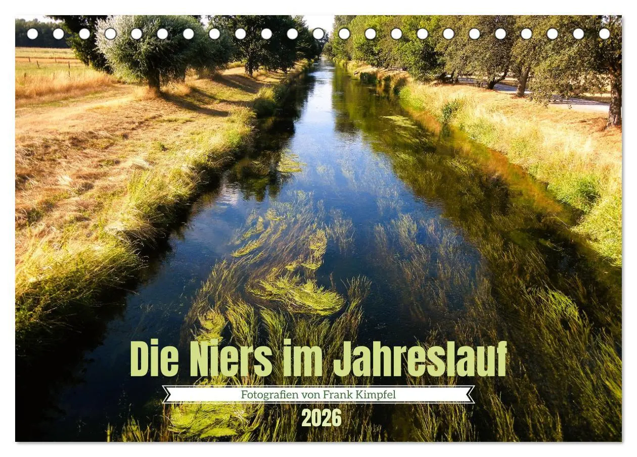 Cover: 9783457346020 | Die Niers im Jahreslauf (Tischkalender 2026 DIN A5 quer), CALVENDO...