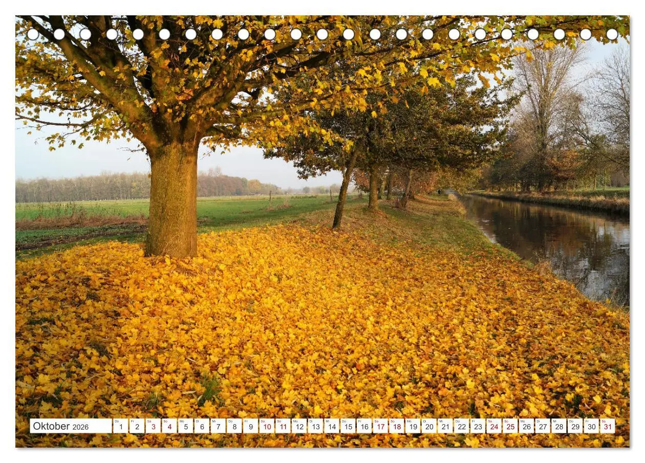 Bild: 9783457346020 | Die Niers im Jahreslauf (Tischkalender 2026 DIN A5 quer), CALVENDO...