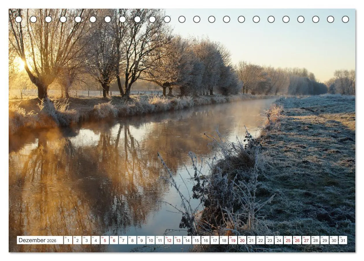 Bild: 9783457346020 | Die Niers im Jahreslauf (Tischkalender 2026 DIN A5 quer), CALVENDO...