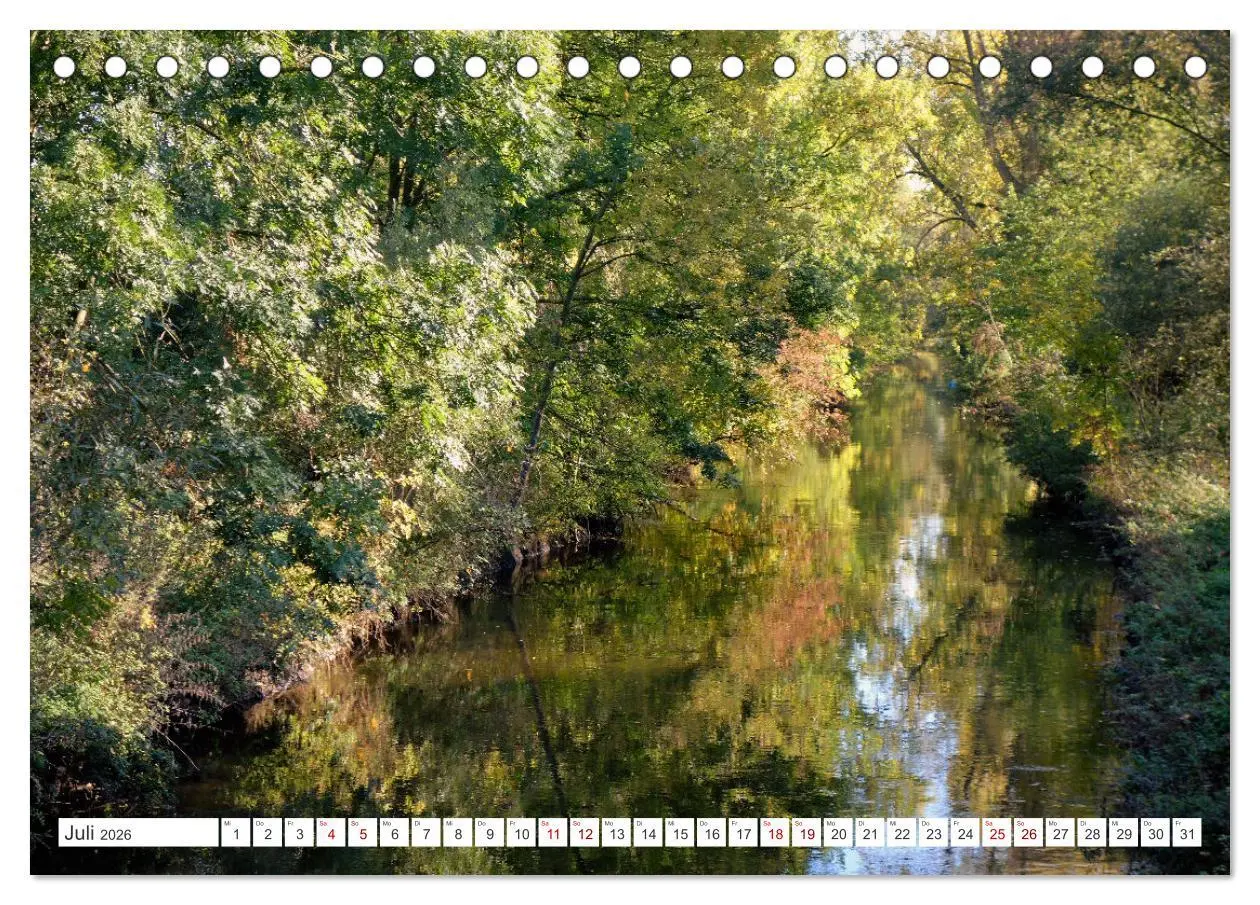 Bild: 9783457346020 | Die Niers im Jahreslauf (Tischkalender 2026 DIN A5 quer), CALVENDO...