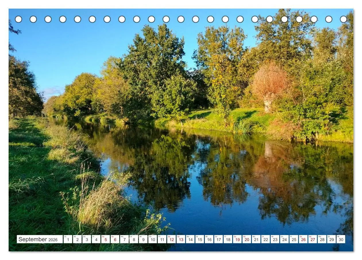 Bild: 9783457346020 | Die Niers im Jahreslauf (Tischkalender 2026 DIN A5 quer), CALVENDO...