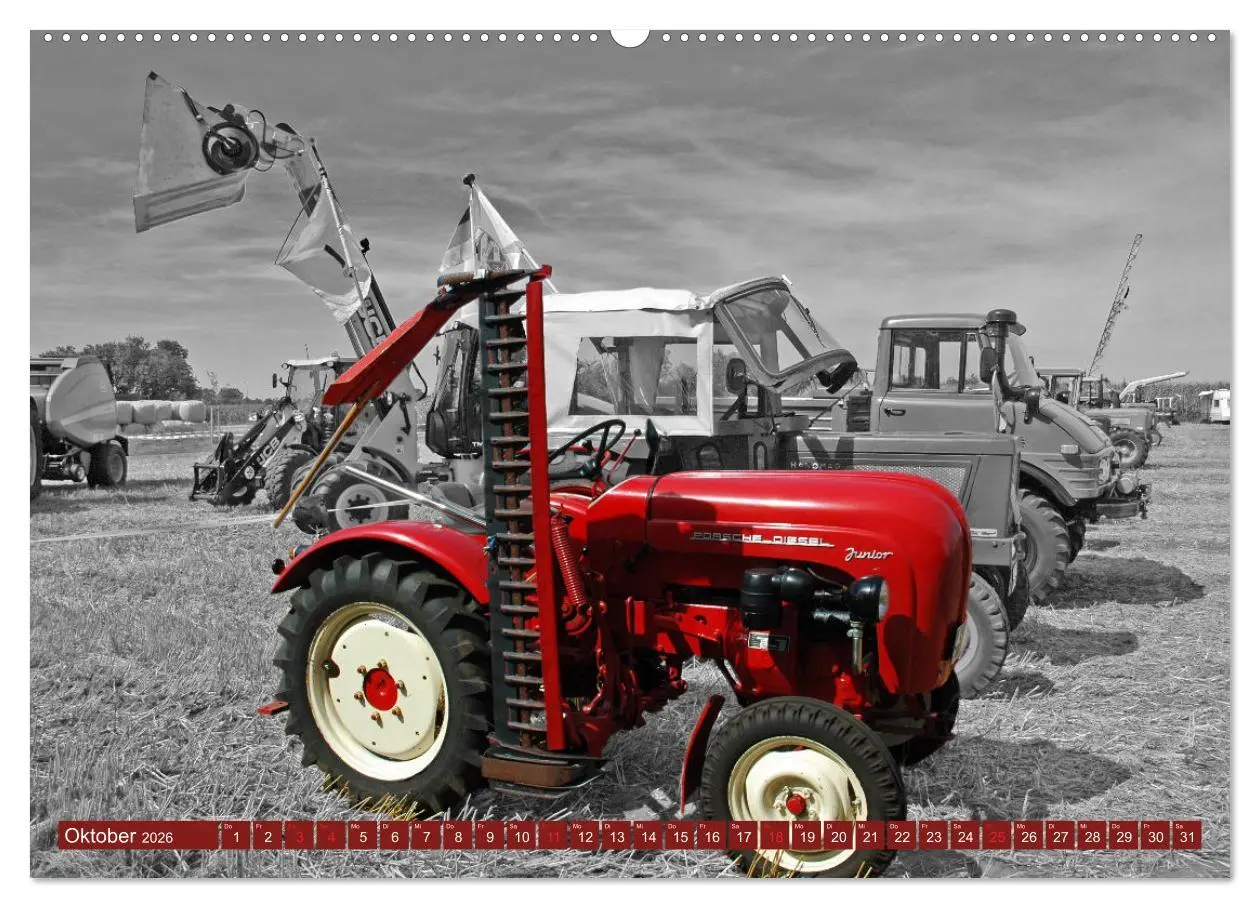 Bild: 9783457726020 | Schätze aus vergangenen Tagen - geliebte Trecker (Wandkalender 2026...