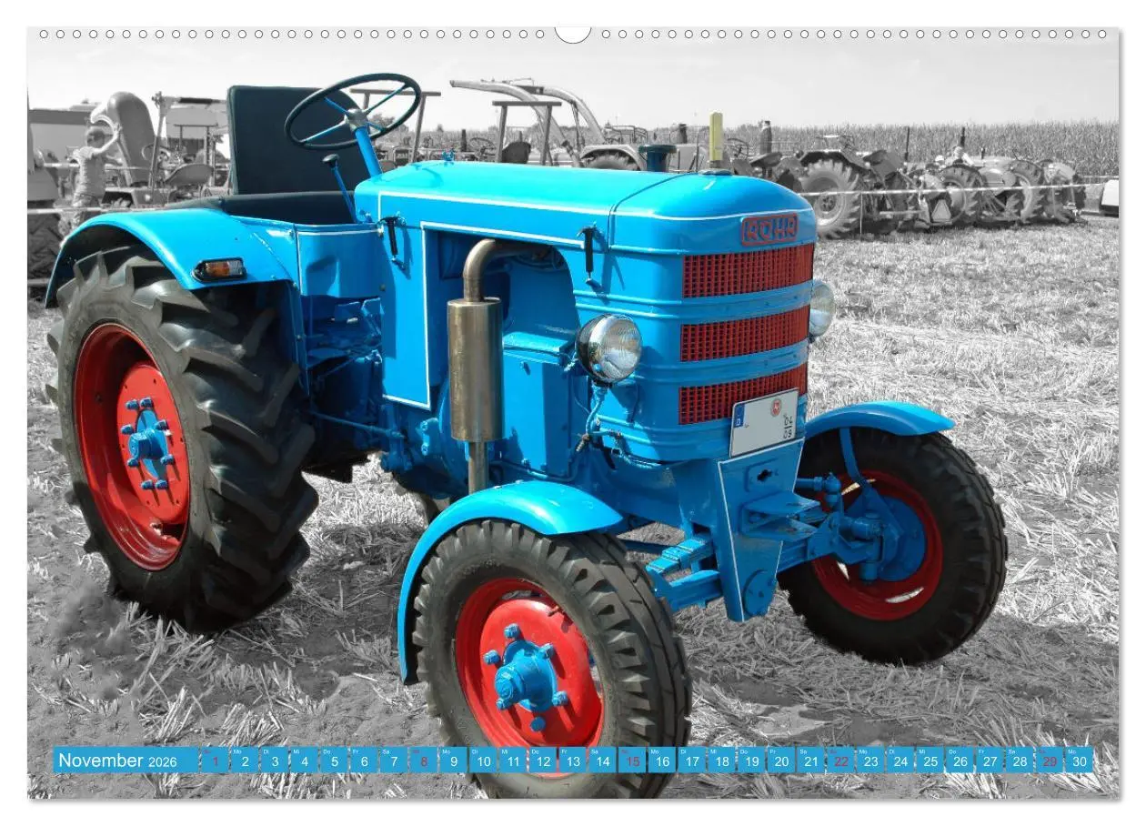 Bild: 9783457726020 | Schätze aus vergangenen Tagen - geliebte Trecker (Wandkalender 2026...