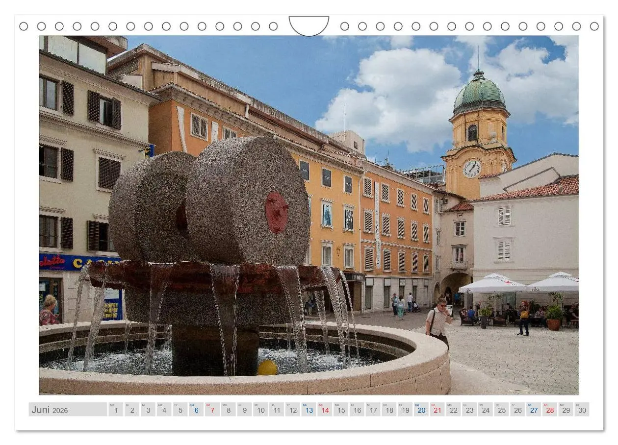 Bild: 9783516126020 | Kroatien - Plitwitzer Seen, Rijeka und Krk (Wandkalender 2026 DIN...
