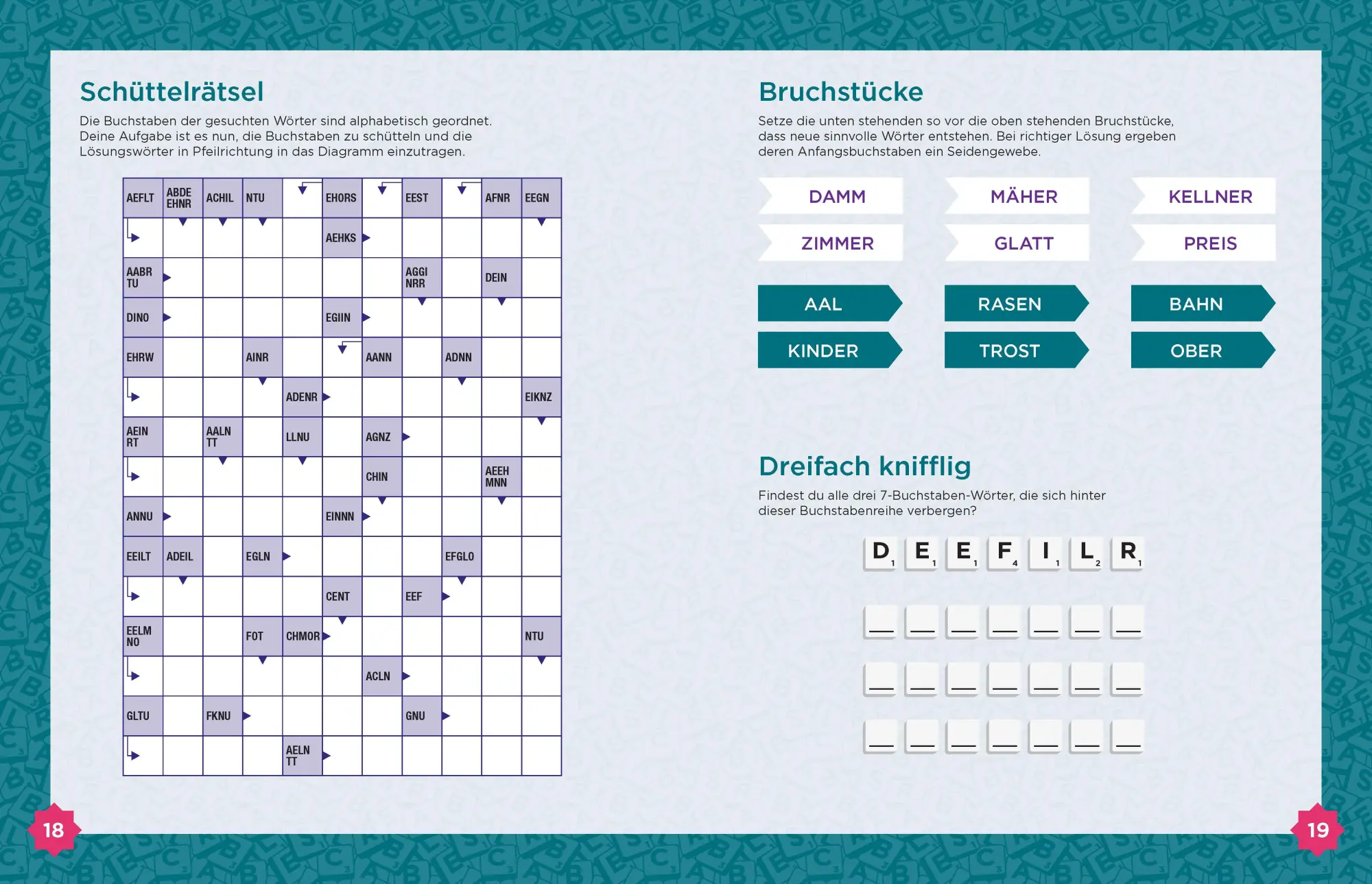 Bild: 9783625196020 | Scrabble(TM)-Rätselbuch | Taschenbuch | 144 S. | Deutsch | 2024