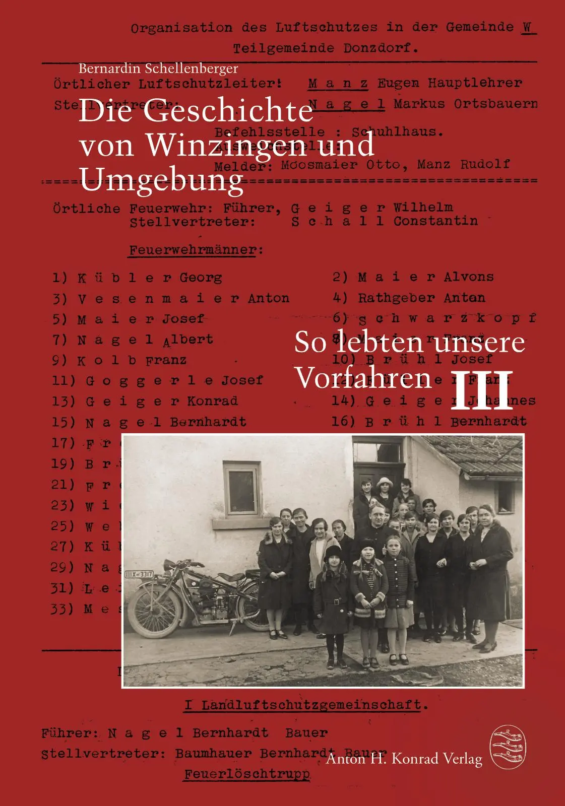 Cover: 9783874376020 | Die Geschichte von Winzingen und Umgebung | Bernardin Schellenberger