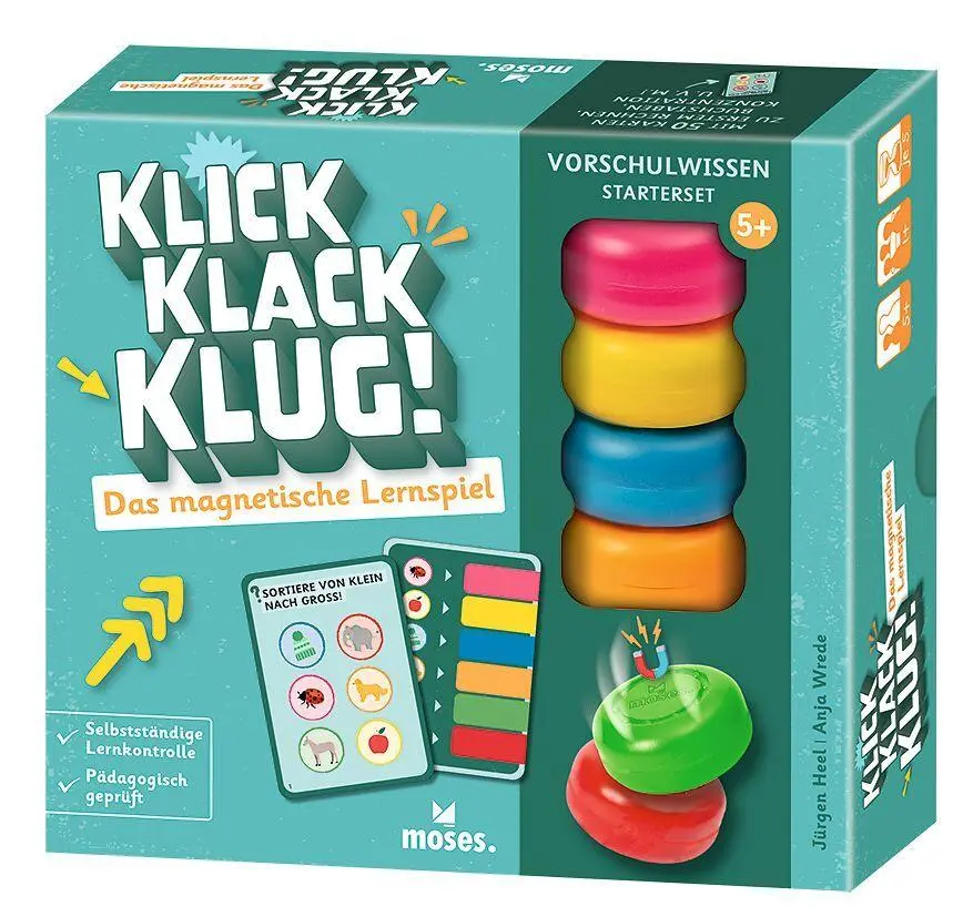 Cover: 4033477906120 | Klick Klack Klug Starterset 1 ab 5 Jahren | Das magnetische Lernspiel