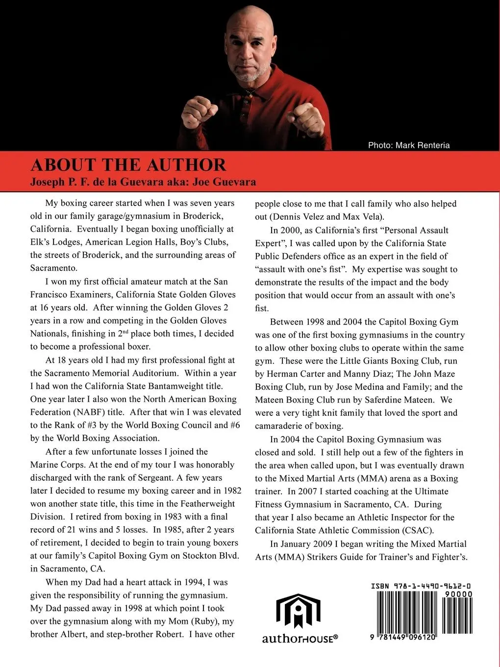 Rückseite: 9781449096120 | Mixed Martial Arts (Mma) Striker's Guide for Trainer's and Fighter's