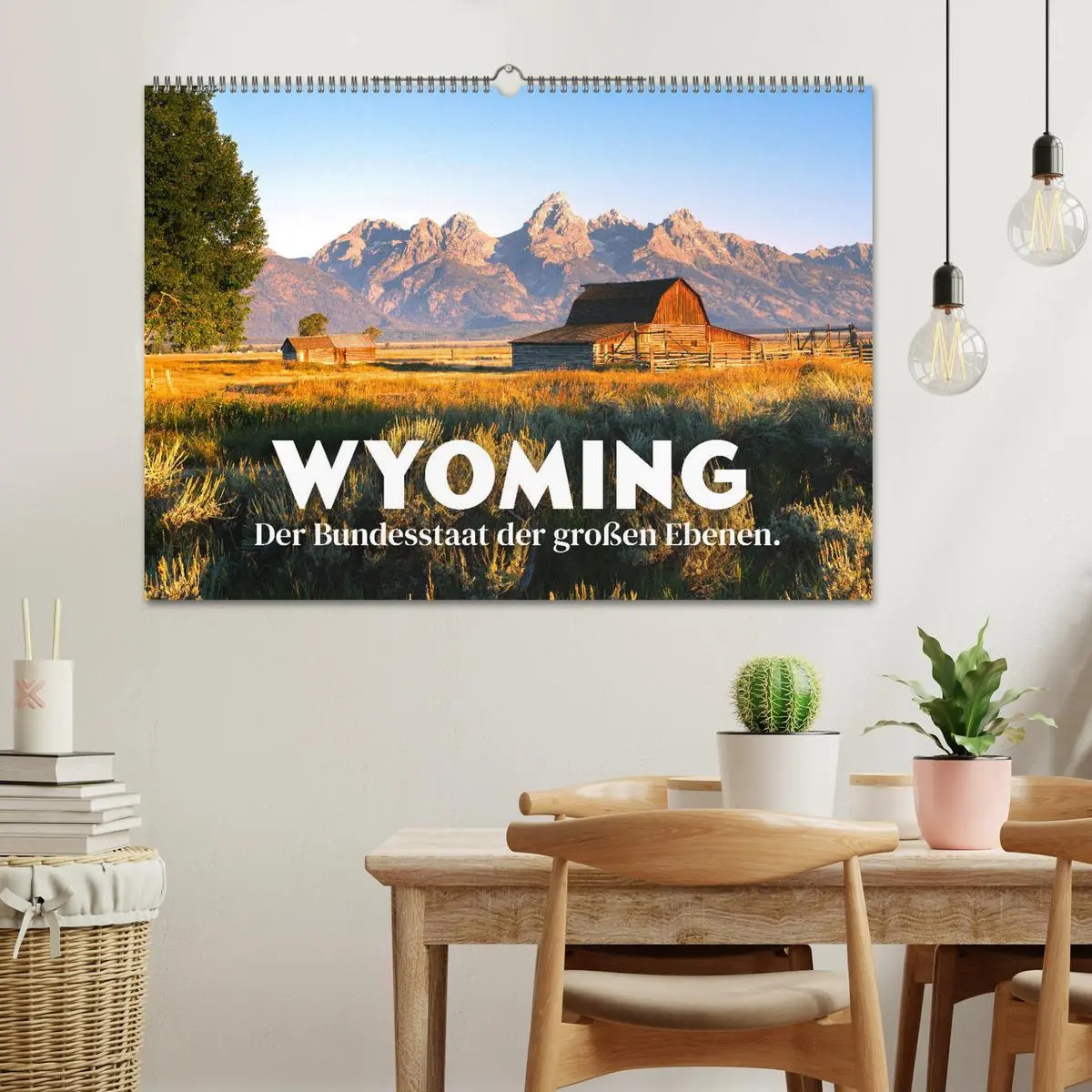 Bild: 9783457576120 | Wyoming - Der Bundesstaat der großen Ebenen. (Wandkalender 2026 DIN...