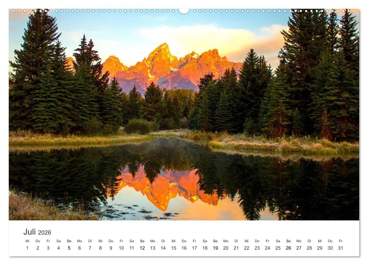Bild: 9783457576120 | Wyoming - Der Bundesstaat der großen Ebenen. (Wandkalender 2026 DIN...