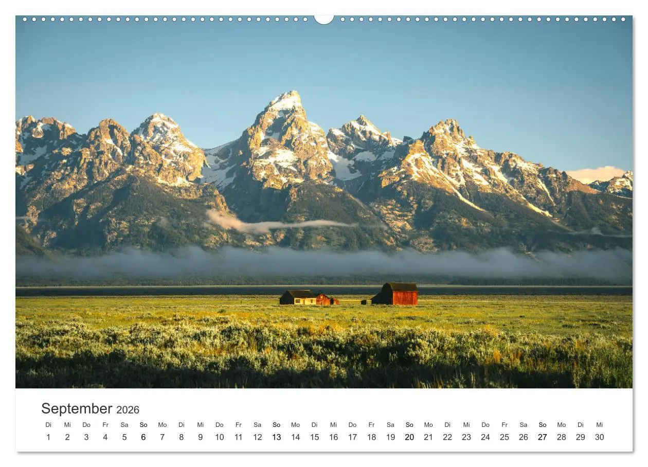 Bild: 9783457576120 | Wyoming - Der Bundesstaat der großen Ebenen. (Wandkalender 2026 DIN...