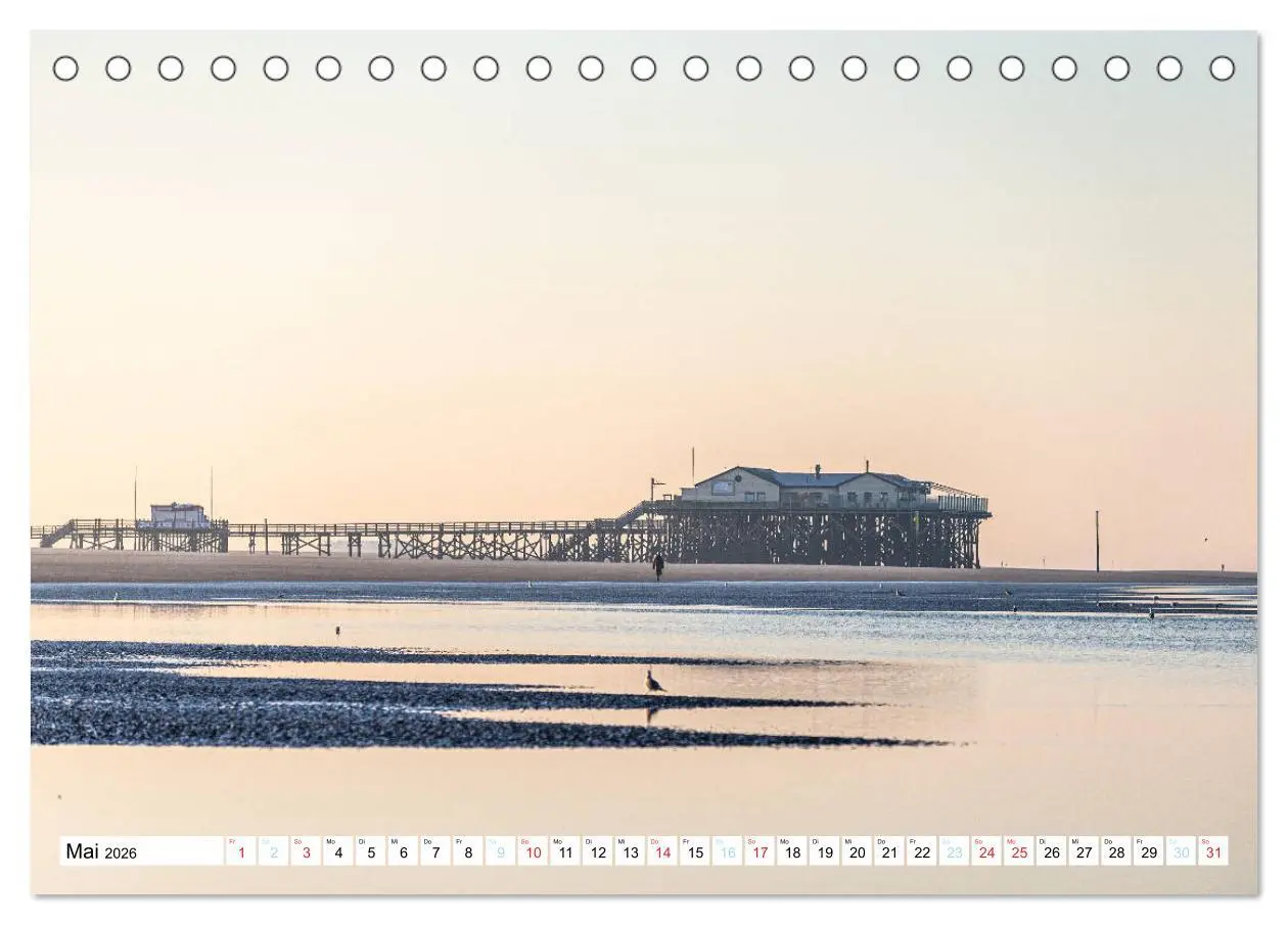 Bild: 9783457716120 | Faszination Sankt Peter-Ording (Tischkalender 2026 DIN A5 quer),...
