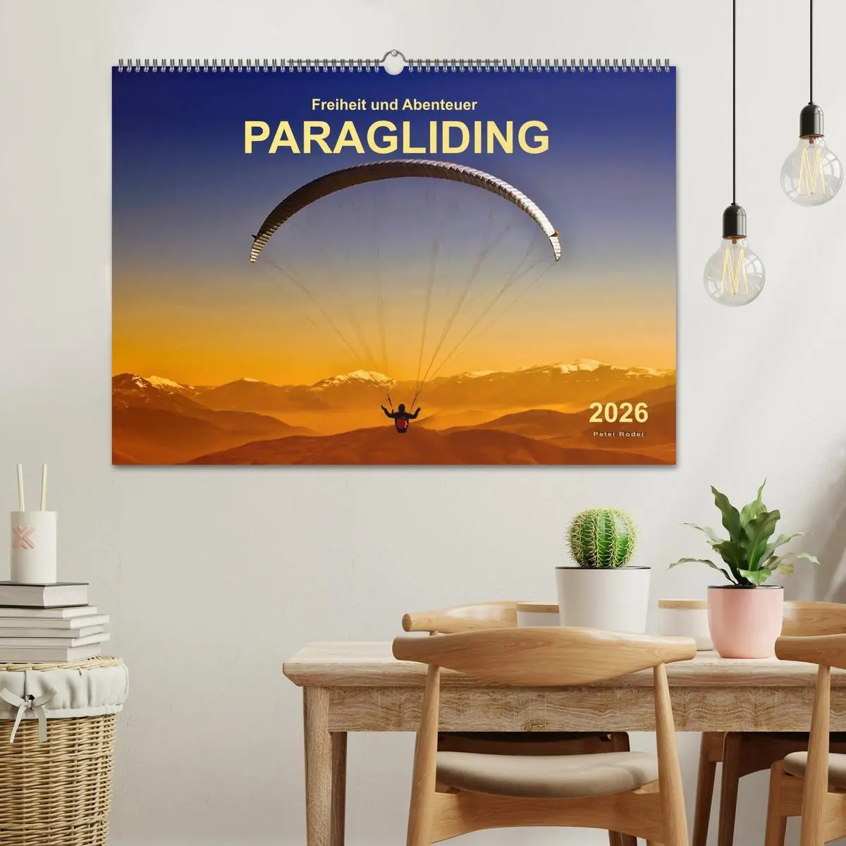 Bild: 9783457956120 | Freiheit und Abenteuer - Paragliding (Wandkalender 2026 DIN A2...