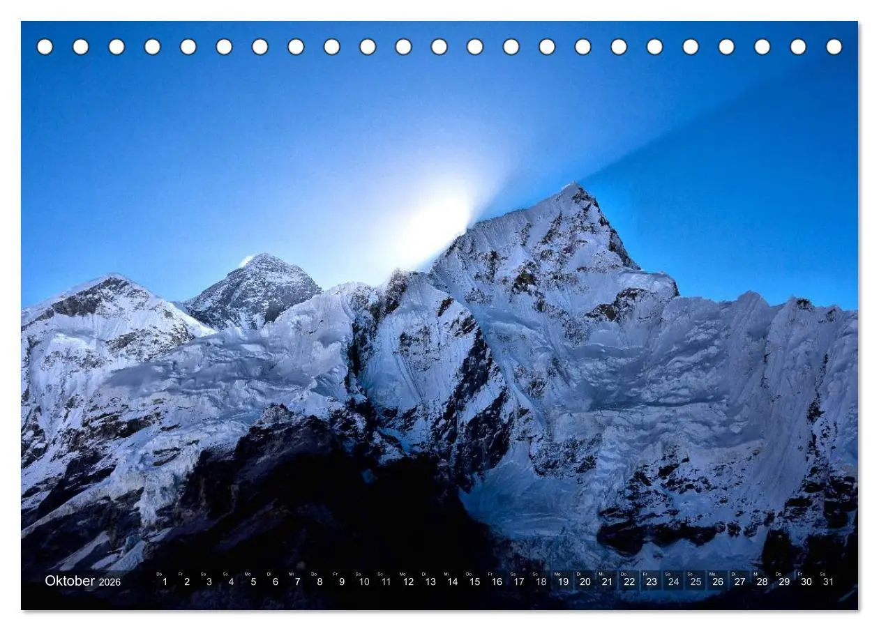 Bild: 9783516116120 | Himalaya - Gipfel des Sagarmatha Nationalparks (Tischkalender 2026...