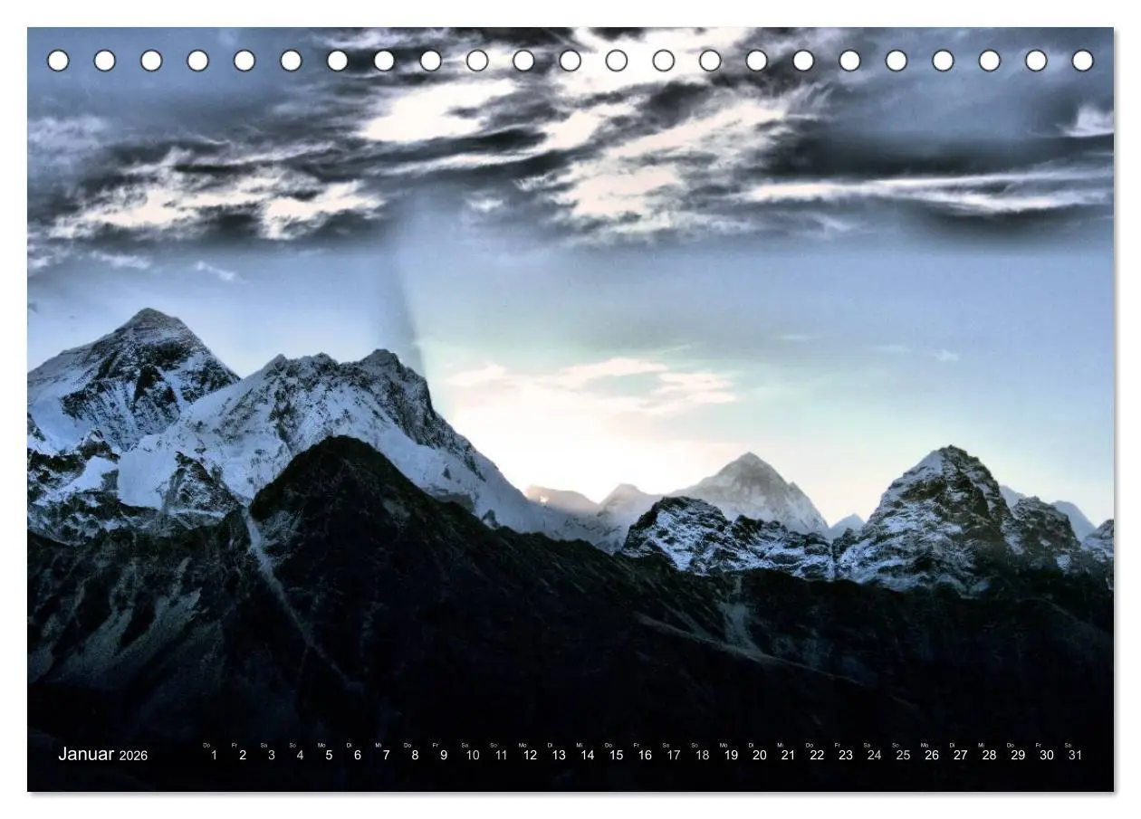 Bild: 9783516116120 | Himalaya - Gipfel des Sagarmatha Nationalparks (Tischkalender 2026...