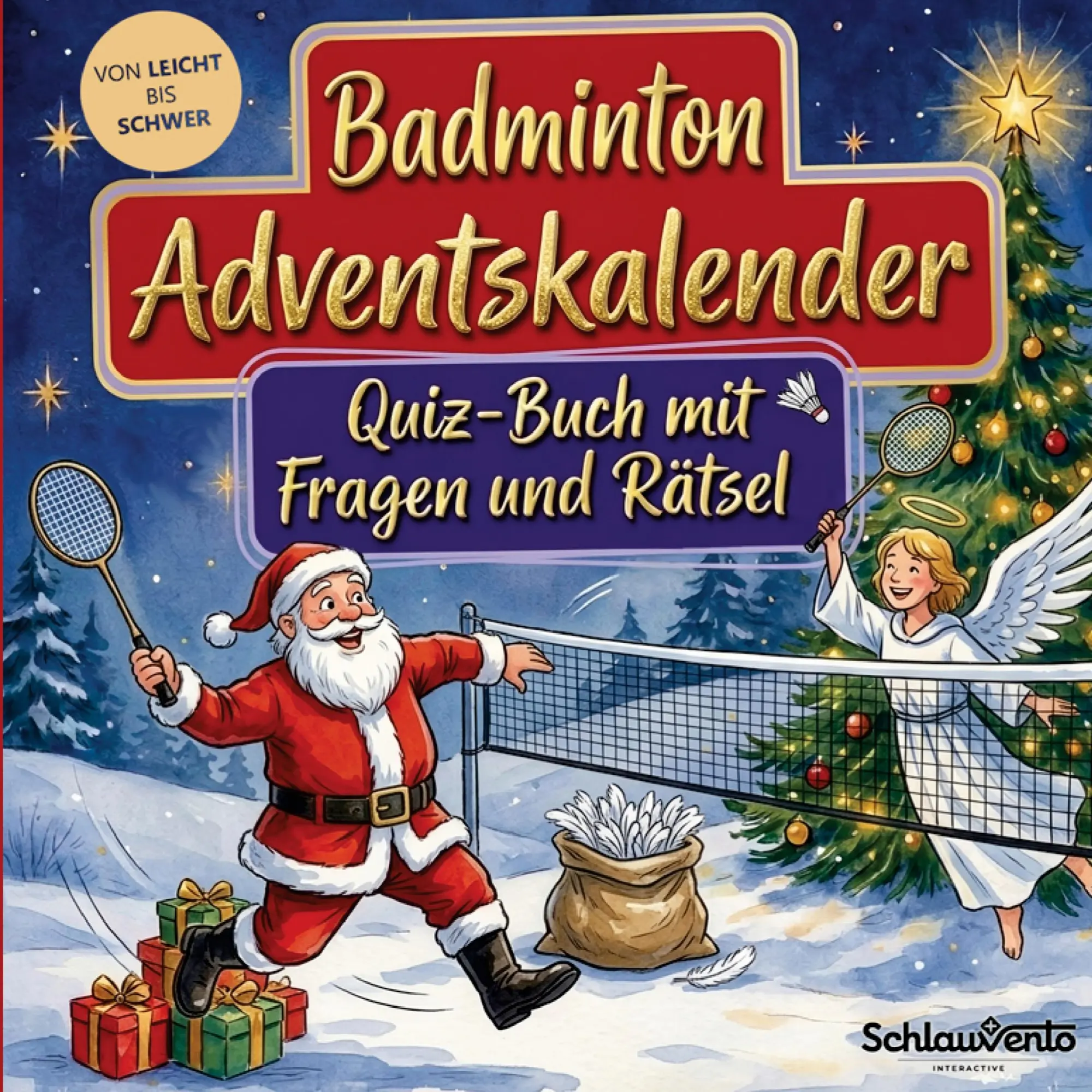 Cover: 9783693196120 | Badminton-Adventskalender: Quiz-Buch mit Fragen und Rätsel | Buch