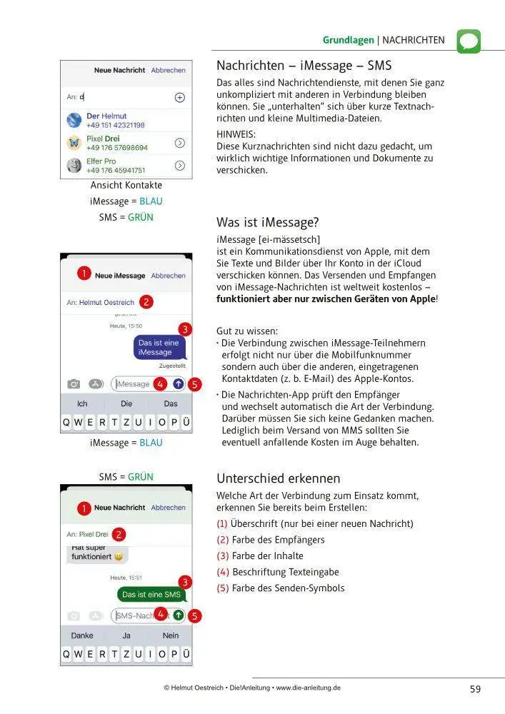 Bild: 9783947246120 | iPhone Anleitung (Teil I . START) | Speziell für Anfänger und Senioren