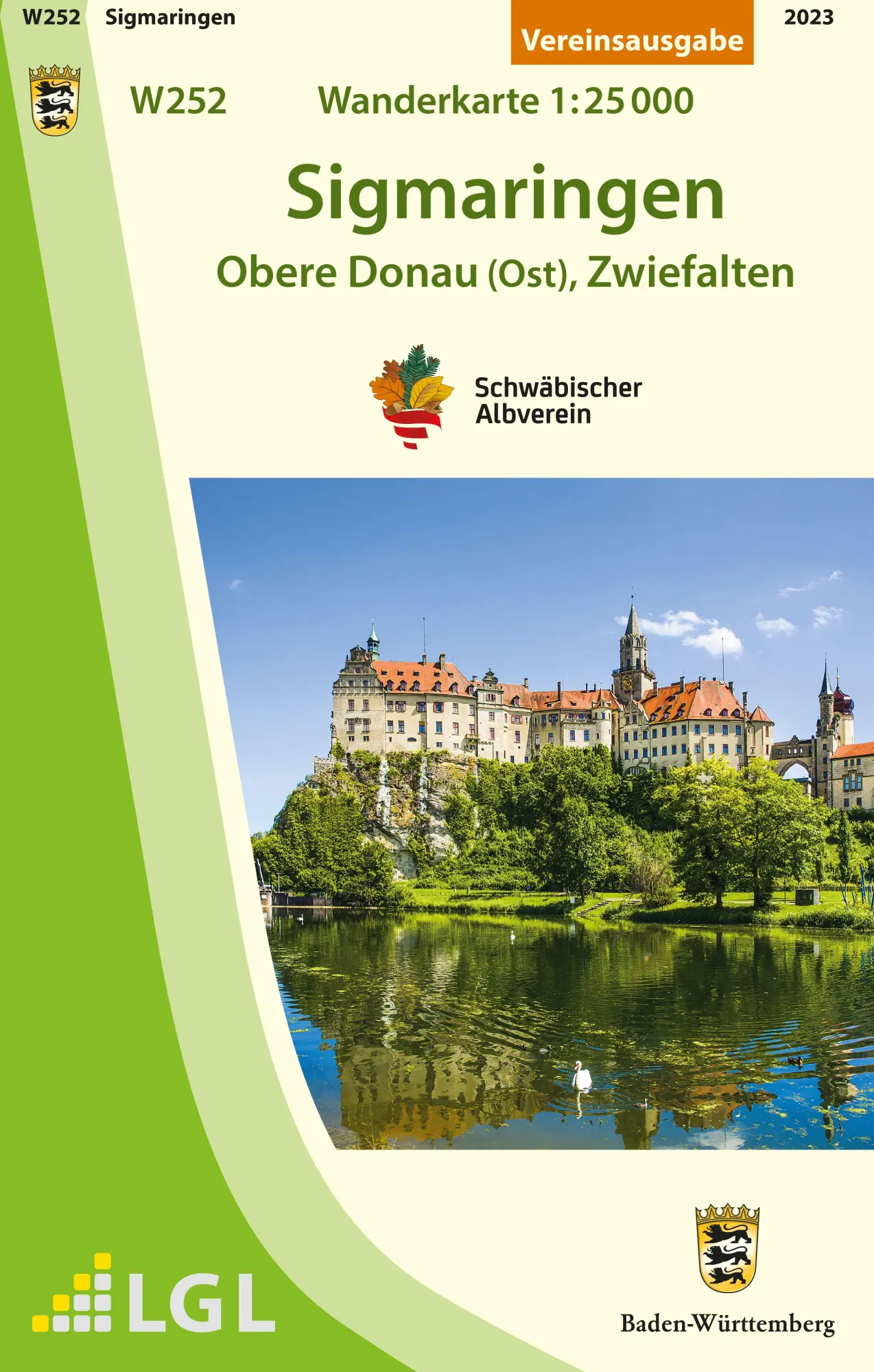 Cover: 9783947486120 | Sigmaringen - Obere Donau (Ost), Zwiefalten. Wanderkarte 1:25.000 | V.