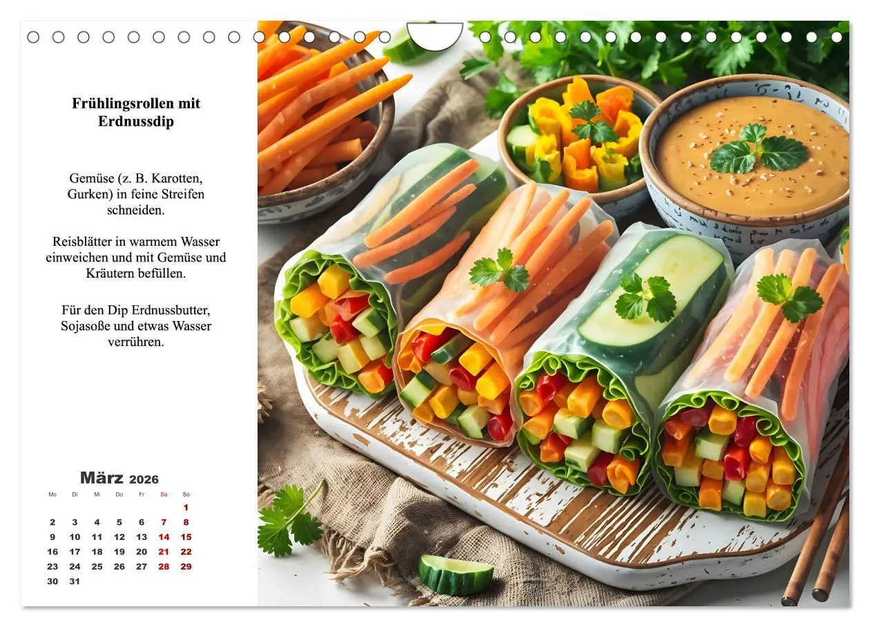 Bild: 9783457256220 | Green Delights - Ein Jahr voller veganer Genüsse (Wandkalender 2026...