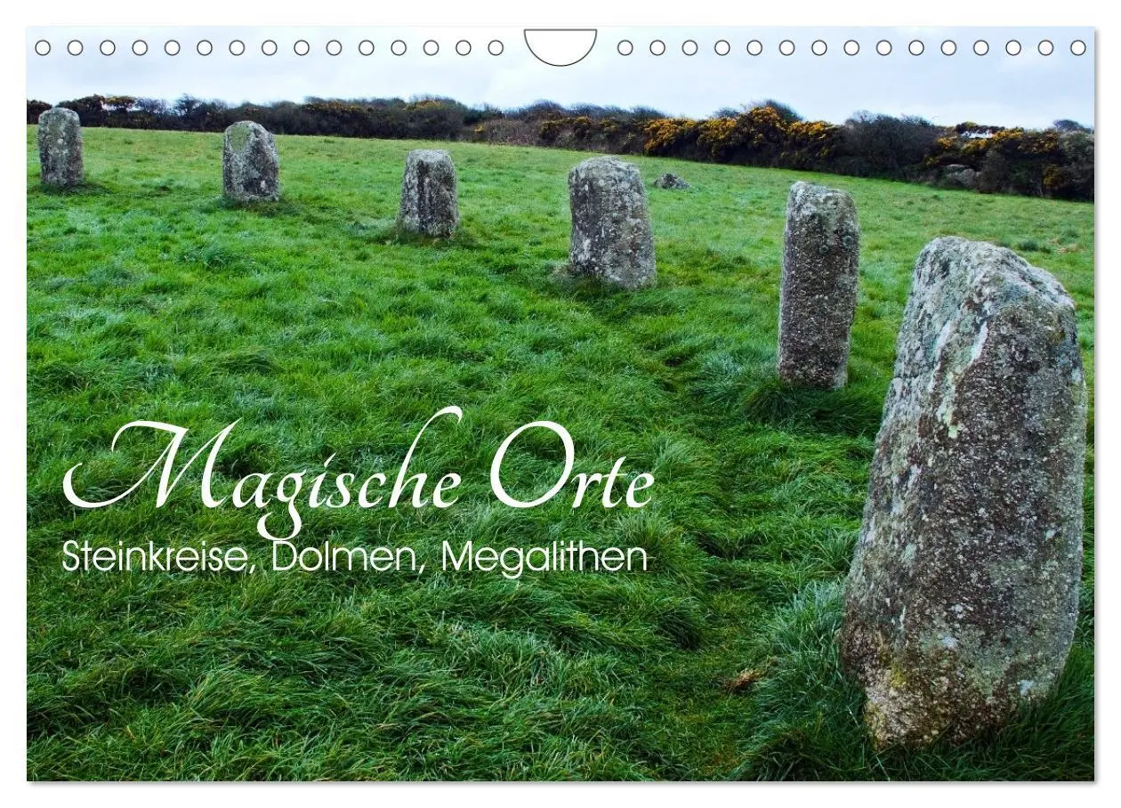Cover: 9783457636220 | Magische Orte - Steinkreise, Dolmen, Megalithen (Wandkalender 2026...