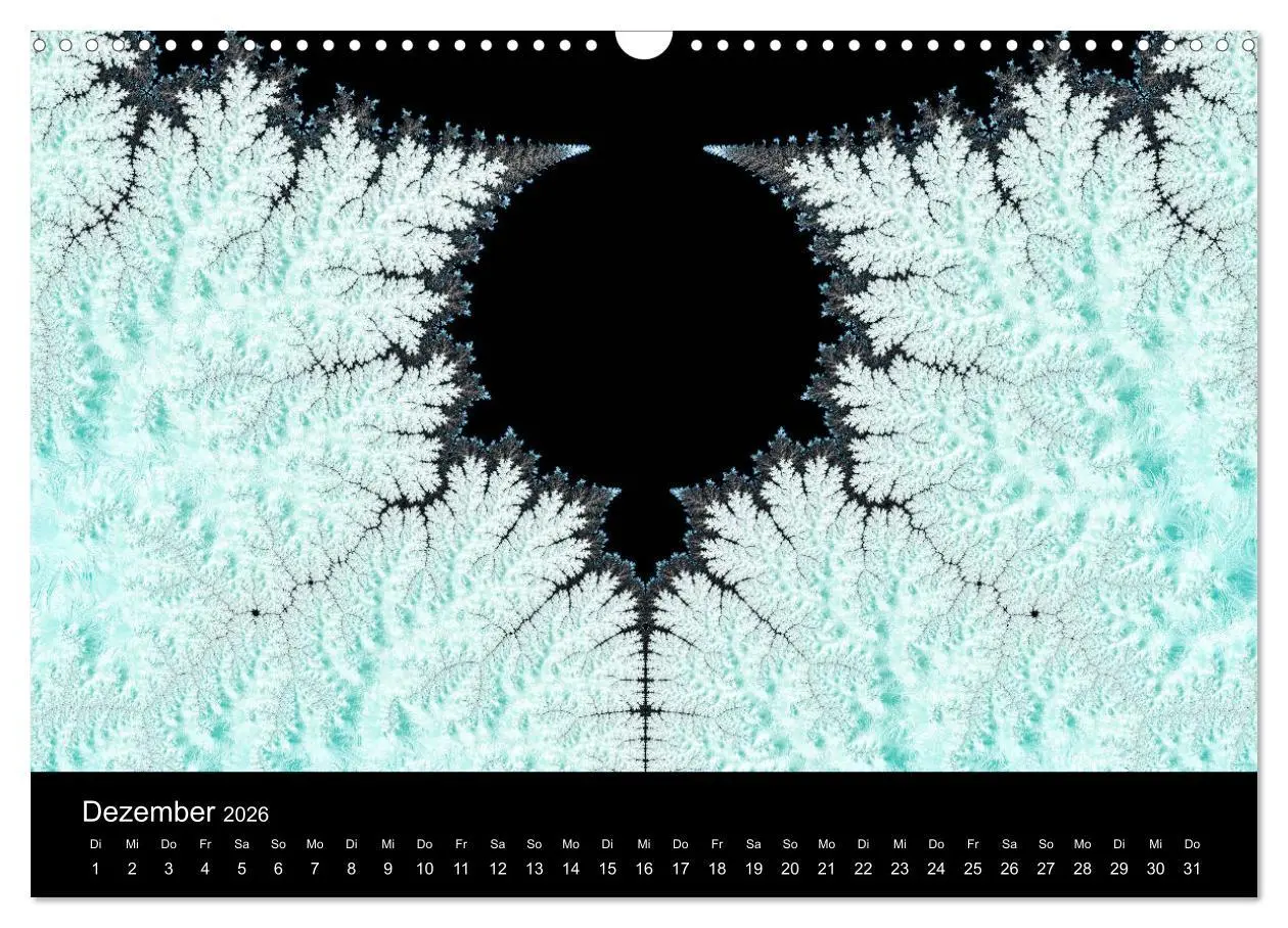 Bild: 9783457876220 | Fraktale - Farben - Formen 2026 (Wandkalender 2026 DIN A3 quer),...