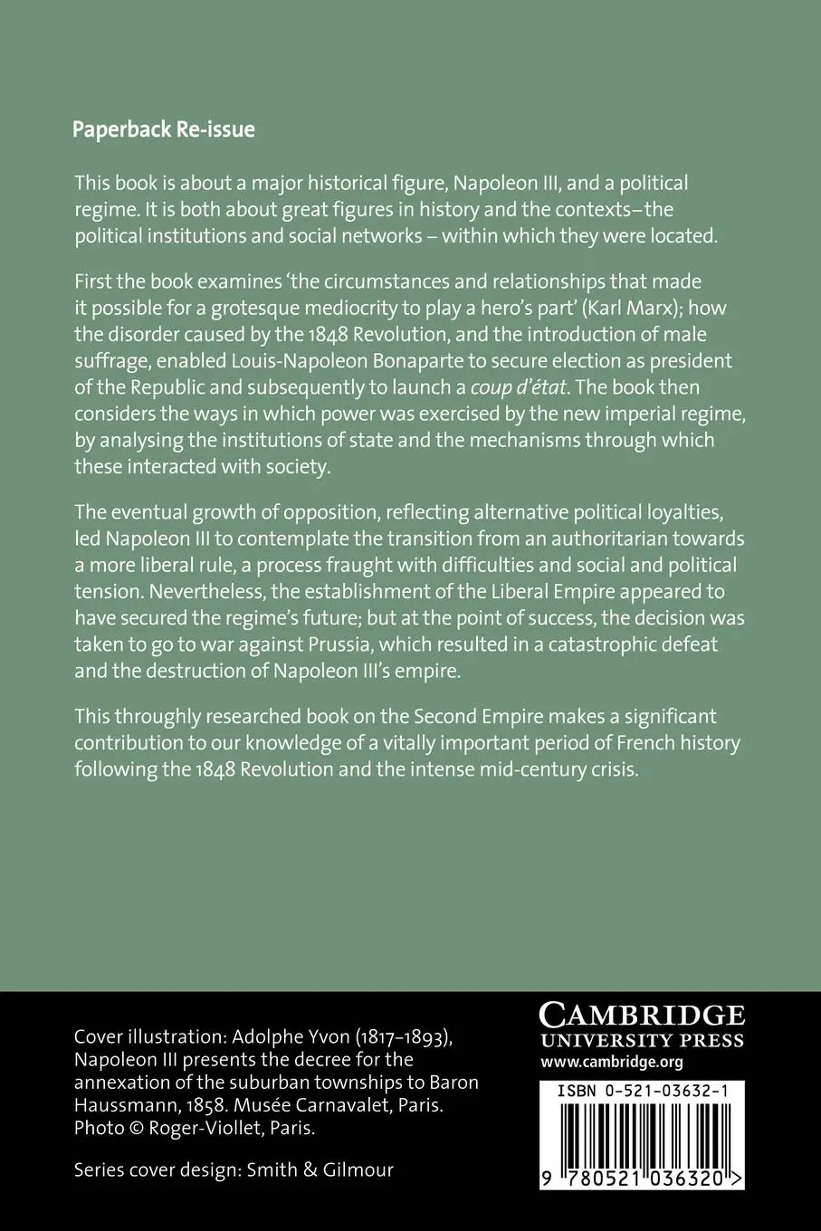 Rückseite: 9780521036320 | The French Second Empire | An Anatomy of Political Power | Roger Price