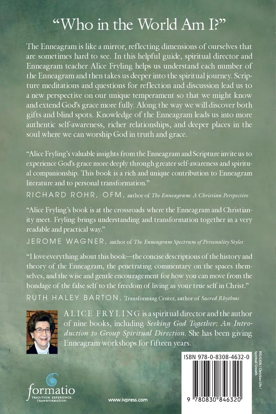 Rückseite: 9780830846320 | Mirror for the Soul | A Christian Guide to the Enneagram | Fryling