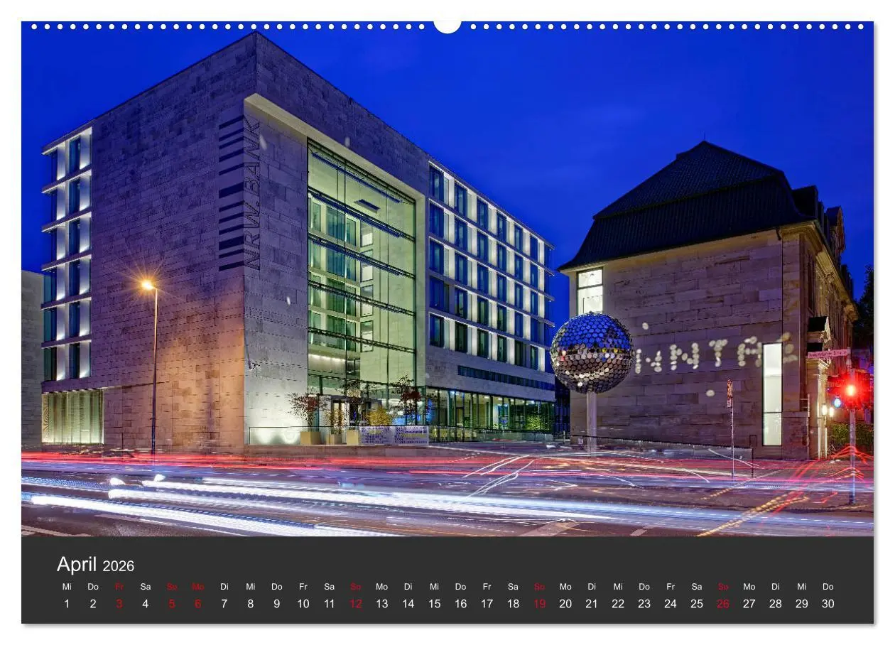 Bild: 9783457936320 | Münster mit Licht (Wandkalender 2026 DIN A2 quer), CALVENDO...
