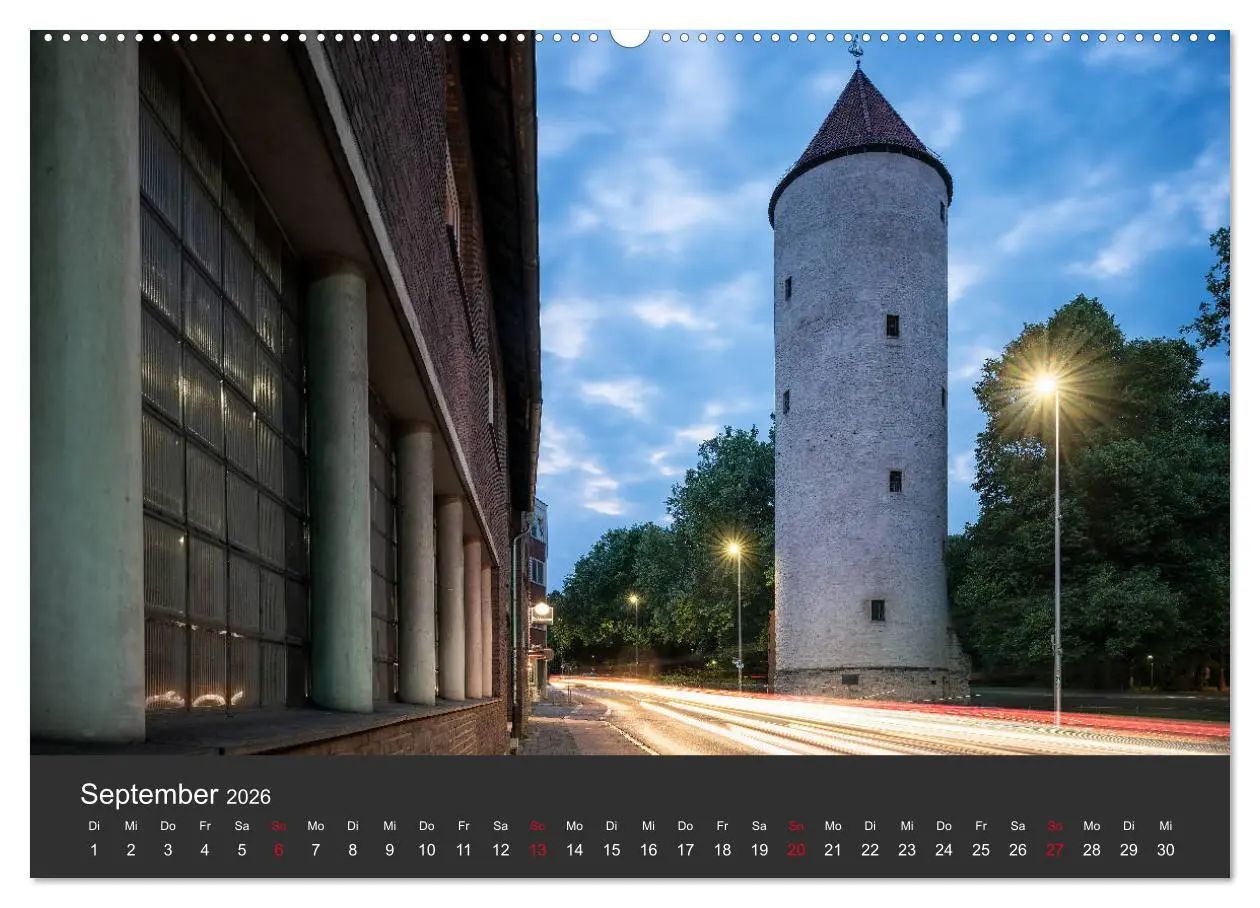 Bild: 9783457936320 | Münster mit Licht (Wandkalender 2026 DIN A2 quer), CALVENDO...