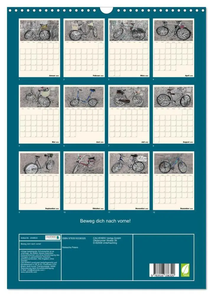 Bild: 9783516336320 | Beweg dich nach vorne! (Wandkalender 2026 DIN A3 hoch), CALVENDO...