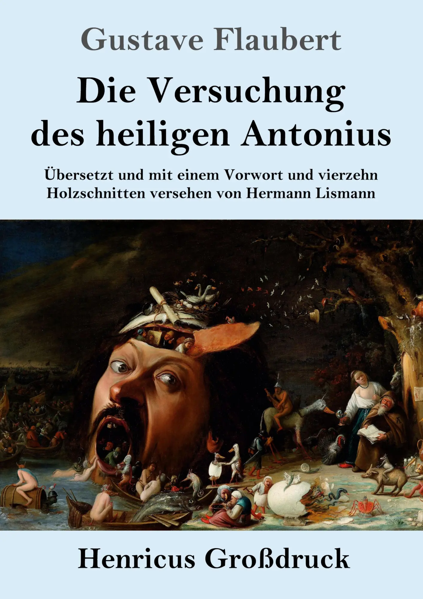 Cover: 9783847856320 | Die Versuchung des heiligen Antonius (Großdruck) | Gustave Flaubert