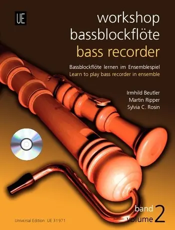 Cover: 9790008066320 | Workshop Bassblockflöte 2 mit CD | Irmhild Beutler | Taschenbuch