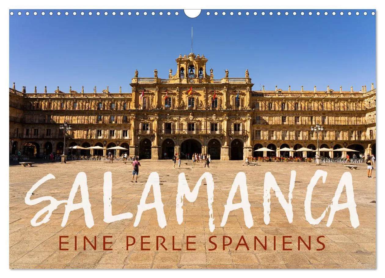Cover: 9783457616420 | Salamanca - Eine Perle Spaniens (Wandkalender 2026 DIN A3 quer),...