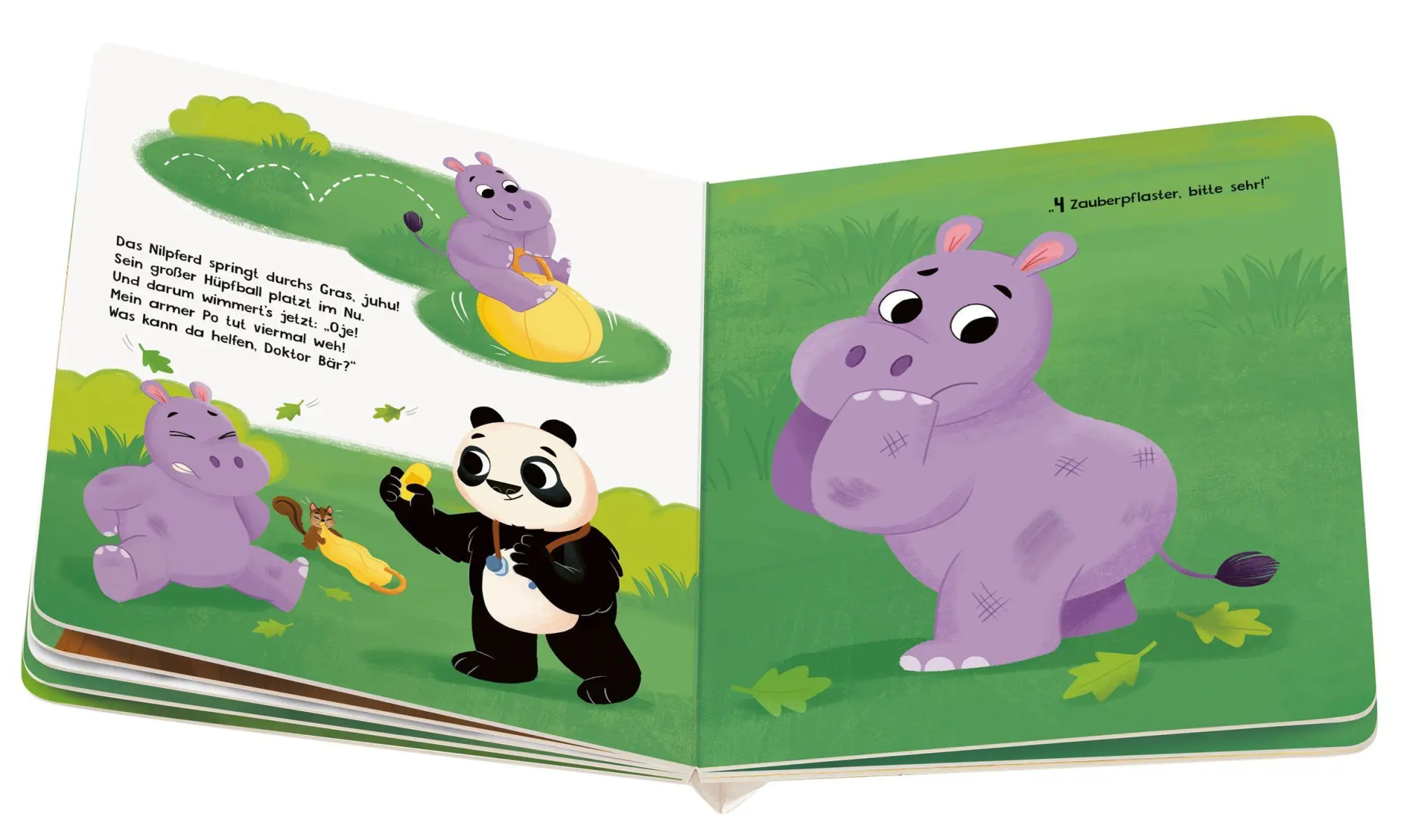 Bild: 9783473456420 | Play+ Mein lustiges Spielbuch Pflaster her, sagt Doktor Bär - ab 2...