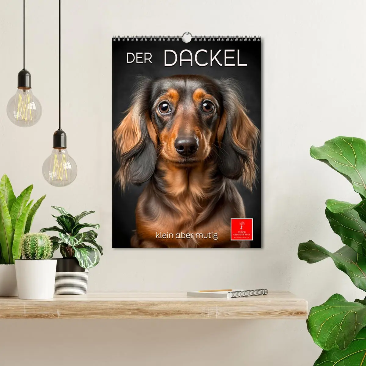Bild: 9783516326420 | Der Dackel - klein aber mutig (Wandkalender 2026 DIN A3 hoch),...