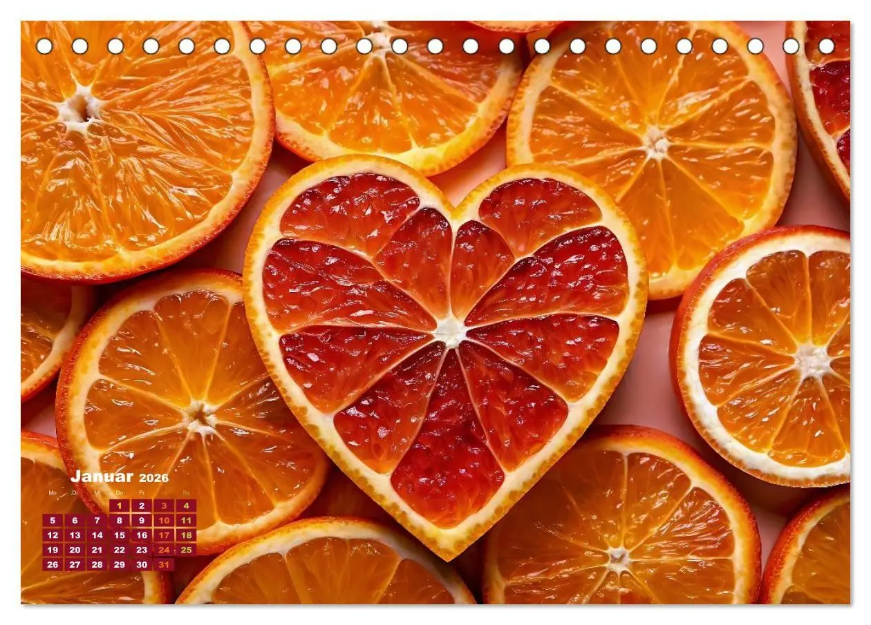 Bild: 9783516706420 | Die Welt in Orange (Tischkalender 2026 DIN A5 quer), CALVENDO...